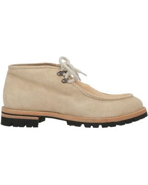 Eleventy Ankle Boots Leather - Natural