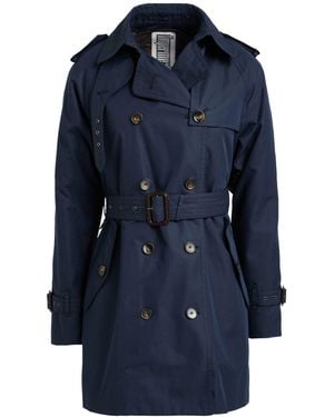 L'IMPERMEABILE Overcoat & Trench Coat Cotton, Polyamide - Blue
