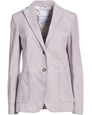 Jacob Cohen Lilac Blazer Lambskin - Purple