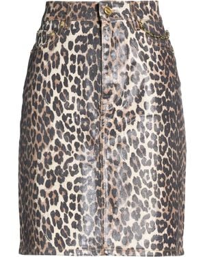 Ganni Denim Skirts - Grey