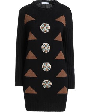 Max Mara Mini Dress Wool, Cashmere - Black