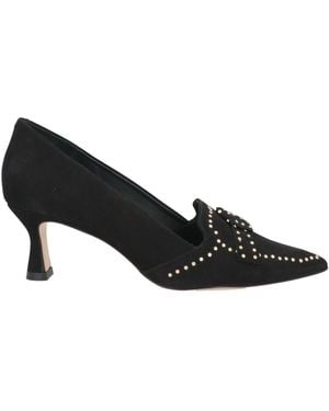 Killana Dark Pumps Leather - Black