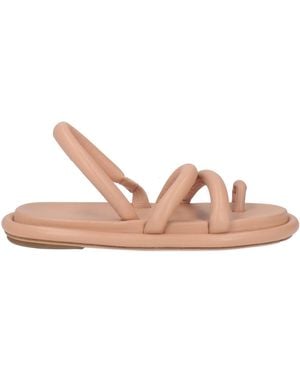 Marsèll Blush Thong Sandal Calfskin - Pink