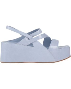 Roberto Del Carlo Sandals Leather - Blue