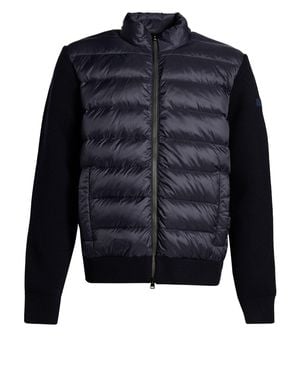 Façonnable Midnight Puffer Wool, Polyamide - Blue