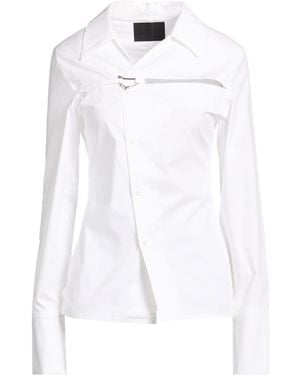 HELIOT EMIL Shirt Organic Cotton, Elastane - White