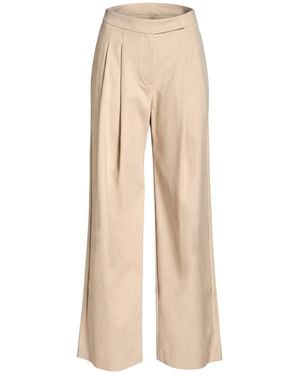 Eleventy Pants Cotton, Polyamide, Elastane - Natural