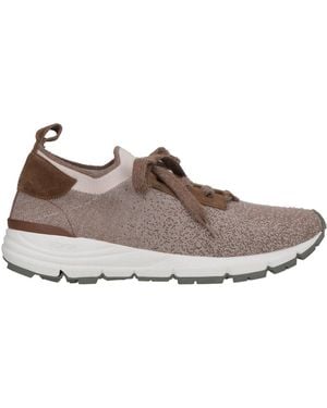Peserico Trainers Textile Fibres - Brown