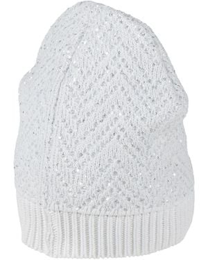 Missoni Hat Cotton, Polyamide, Polyester - White