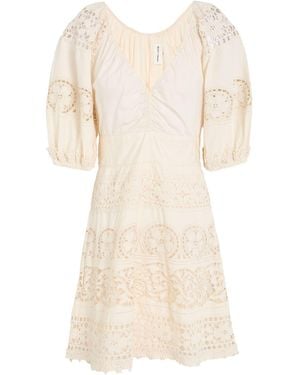 Antik Batik Minivestido - Neutro