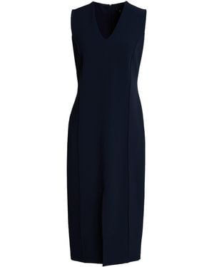 Siste's Midi Dress Polyester, Elastane - Blue