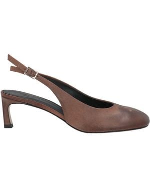 Tela Chocolate Pumps Calfskin - Brown