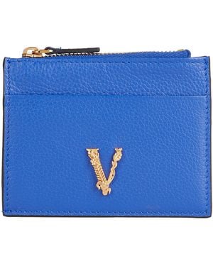 Versace Porte-cartes - Bleu