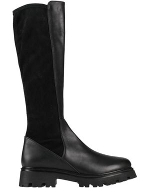 Status Boot Leather - Black