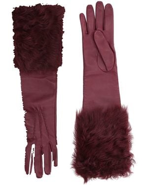 Alberta Ferretti Gants - Violet