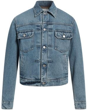 Bally Denim Outerwear Cotton, Polyester, Wool - Blue