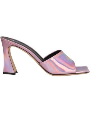 Giuseppe Zanotti Sandals Textile Fibers - Pink