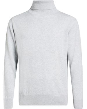 Eleventy Platinum Sky Turtleneck Cashmere - White