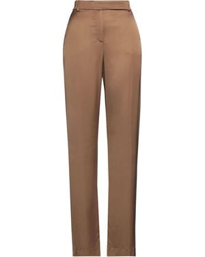 Hebe Studio Camel Pants Viscose - Brown