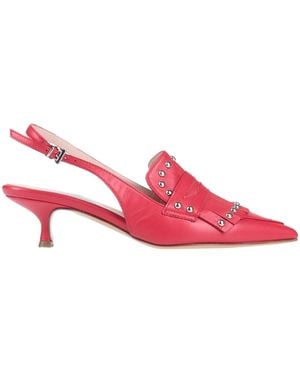 Anna F. Loafers Soft Leather - Pink