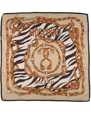 Moschino Bufanda - Metálico
