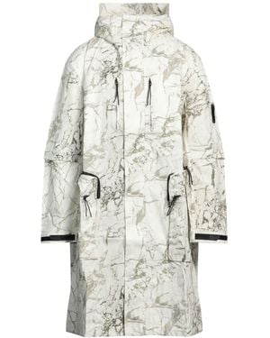 A_COLD_WALL* Ivory Overcoat & Trench Coat Cotton - White