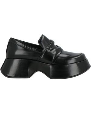 Vic Matié Loafers Leather - Black