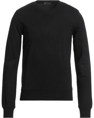 Italia Independent Crewneck Cotton Sweatshirt - Black