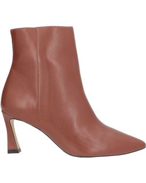 Miss Unique Ankle Boots - Brown