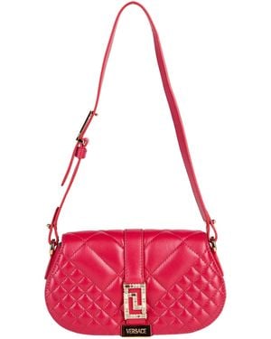 Versace Shoulder Bag Lambskin - Red