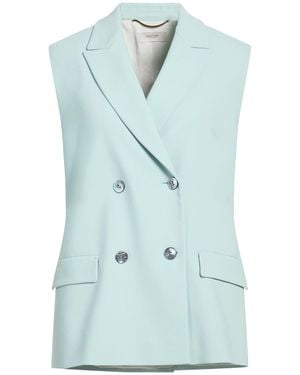 Agnona Blazer Cotton, Viscose, Elastane - Blue