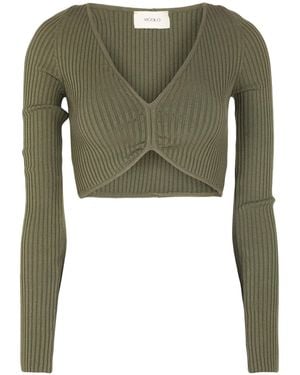 ViCOLO Military Sweater Viscose, Polyester - Yellow