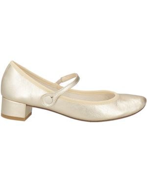 Repetto Court Shoes Leather - Natural