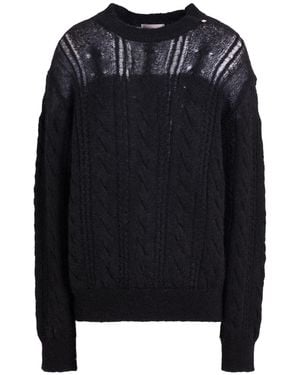 Herno Resort Jumper Mohair Wool, Polyamide, Wool - Black