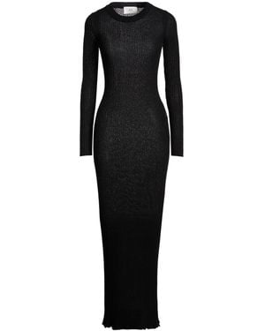 Ami Paris Maxi-Kleid - Schwarz