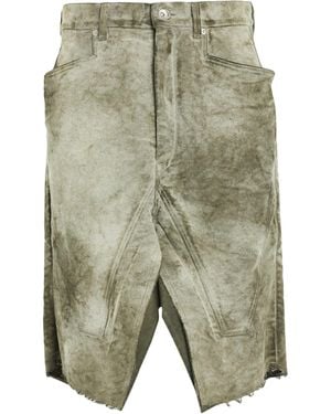 Rick Owens Jupe Midi - Vert