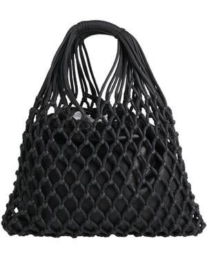 Fabiana Filippi Handbag Cotton, Leather - Black