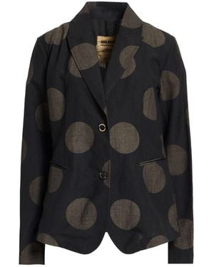 Uma Wang Blazer Virgin Wool, Ramie - Black