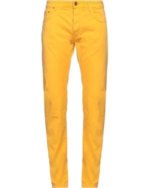 Hand Picked Trouser - Yellow
