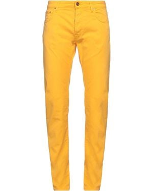 Hand Picked Trouser - Yellow