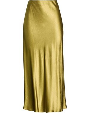 Compagnia Italiana Maxi Skirt Viscose, Elastane - Yellow
