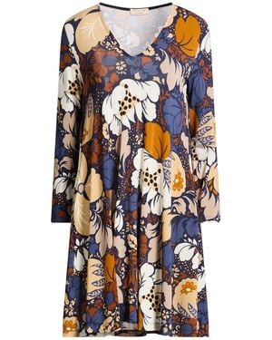 Siyu Mini Dress Viscose, Elastane - Blue