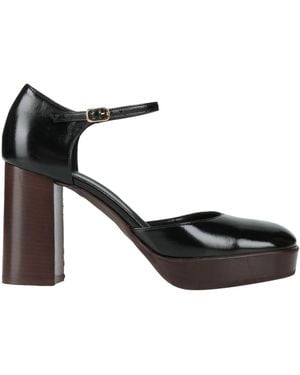 Piumi Pumps Leather - Black