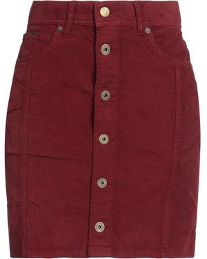 Pepe Jeans Mini Skirts - Red