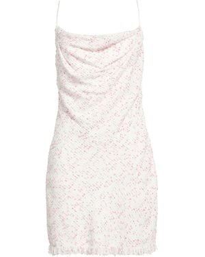 Balmain Robe Courte - Blanc