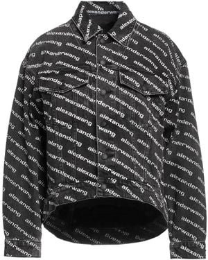 Alexander Wang Jeansjacke/-Mantel - Grau
