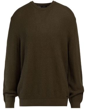 Cinque Military Sweater Cotton, Polyacrylic - Green