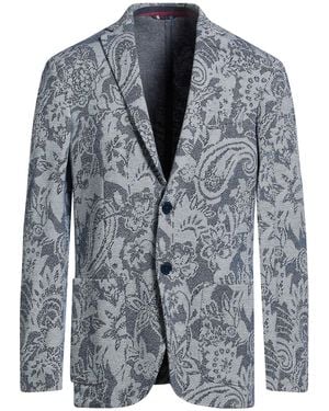 Etro Blazer Cotton, Polyamide, Elastane - Grey