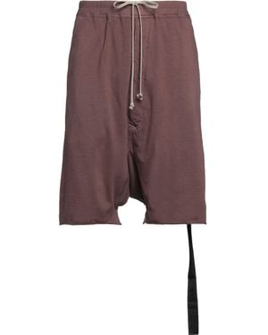 Rick Owens Shorts E Bermuda - Marrone