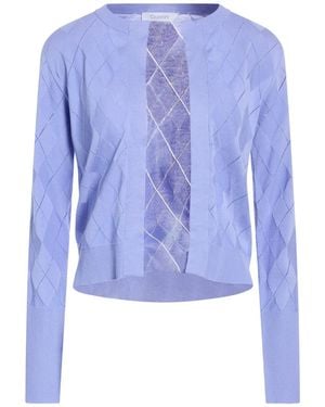 Cruciani Lilac Cardigan Cotton - Blue